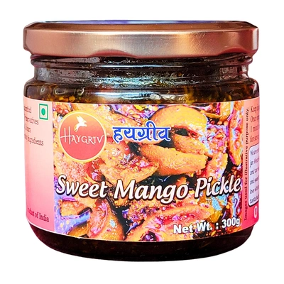 Sweet Mango Pickle - Tangy Indian Saucy Condiment