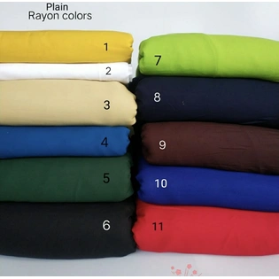 Rayon dyed Fabrics