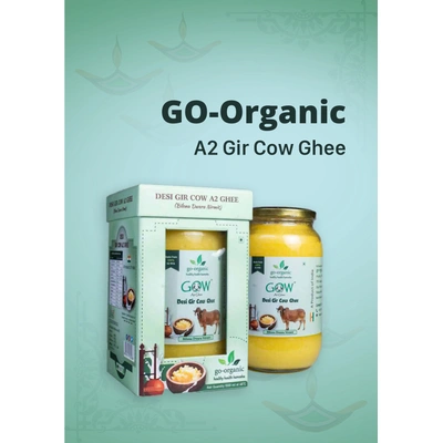 Gow A2 Bilona Gir Cow Ghee 1 Litre