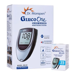 DR MORPEN GLUCOMETER MACHINE WITH 25 STRIP