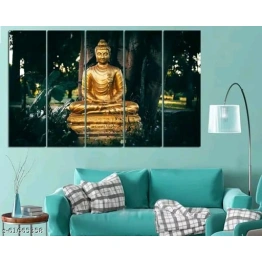 Subham Global Exports Buddha under tree wall hangings