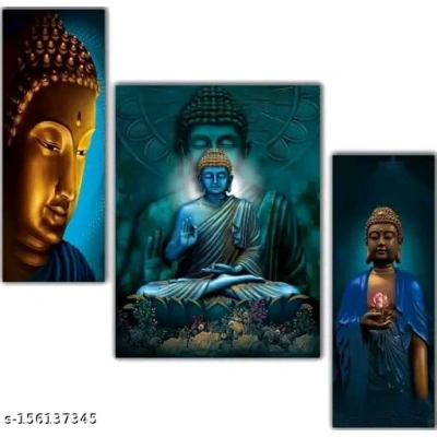 Subham Global Exports Three Buddha Together