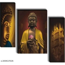 Subham Global Exports Buddha with flower