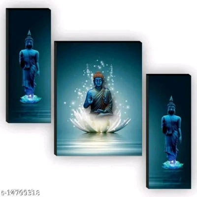 Subham Global Exports Aqua color buddha