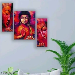 Subham Global Exports Buddha Blessing wall painting