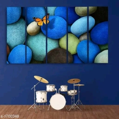 Subham Global Exports Colourful stones wall painting