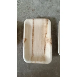 9" x 6" Rectangular Disposable Areca Tray